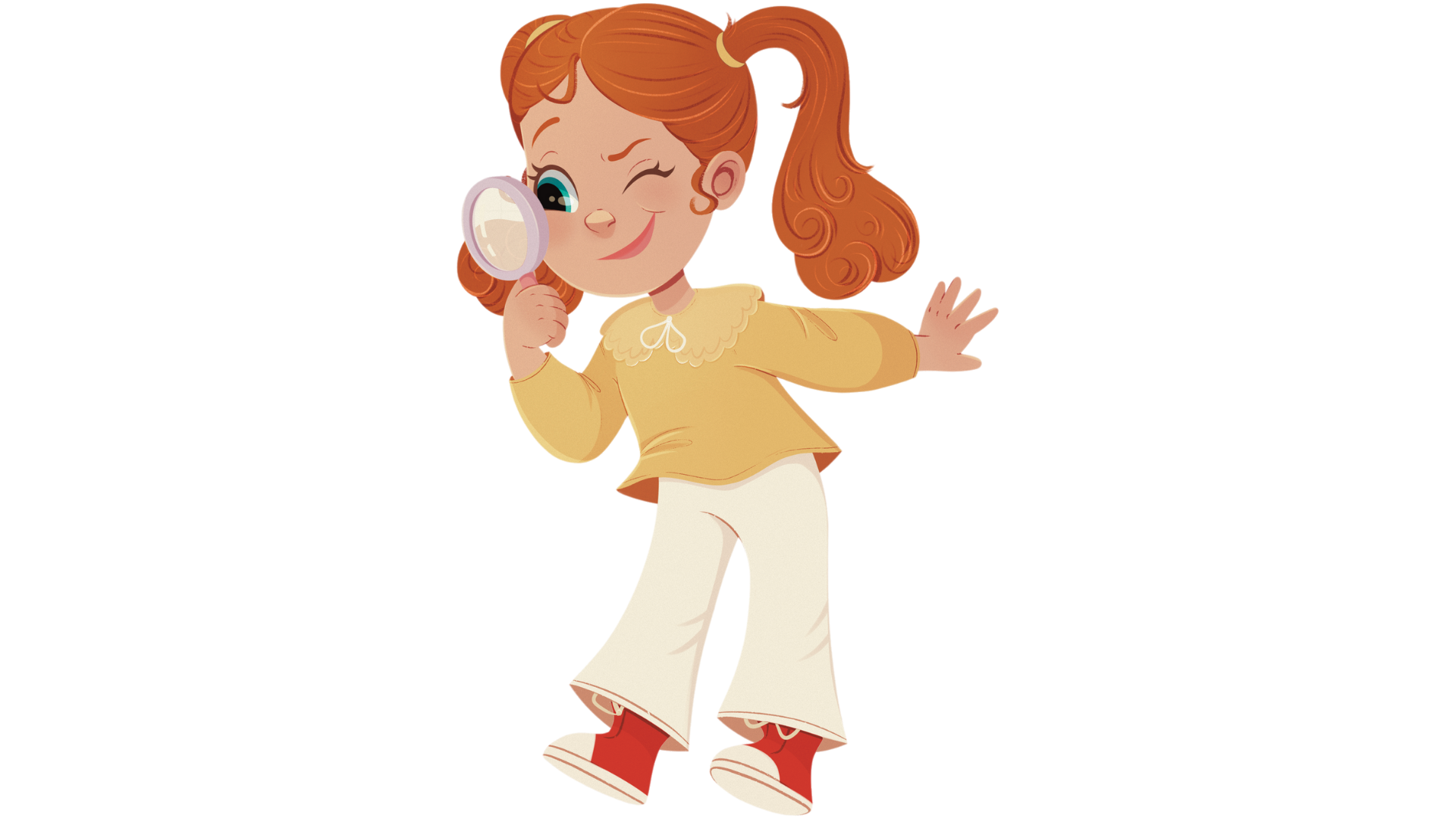 Sofia - a curious girl who loves asking questions